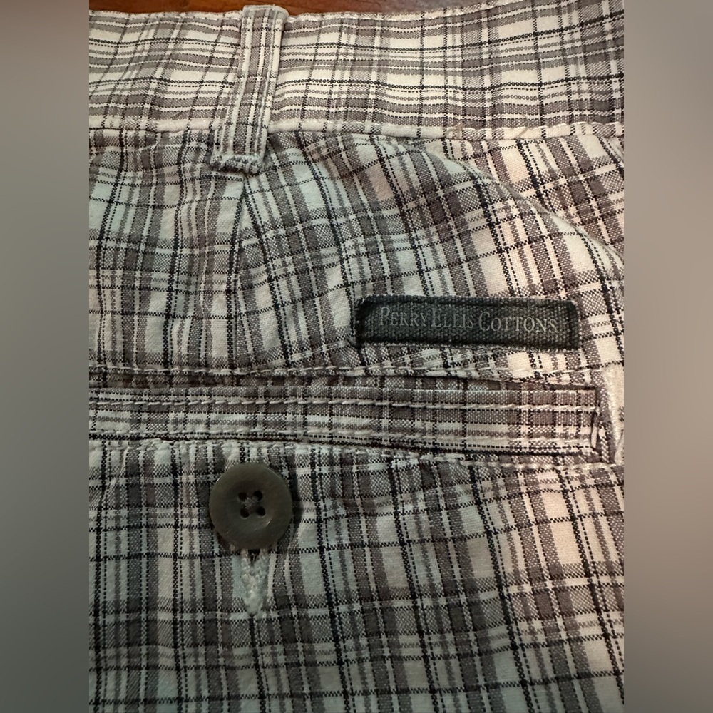 Perry Ellis Men’s Cotton shorts Sz 36 Vacation Casual Beach Streetwear